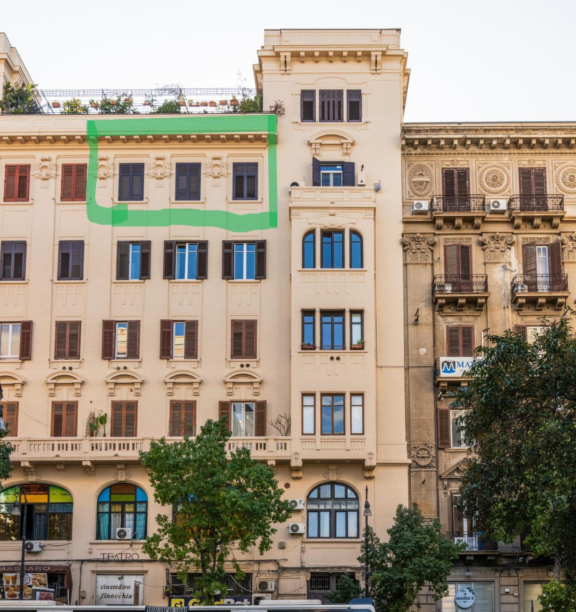 Appartamento nel cuore di Palermo Esterno foto